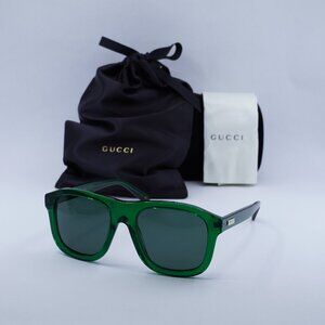 Final Price! Gucci GG1316S 004 Transparent Green Sunglasses